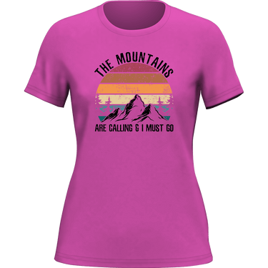 Hiking The Mountains Are Calling T-Shirt for Women